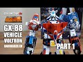 Soul of Chogokin GX-88 Vehicle Voltron (Dairugger XV) Review - CollectionDX