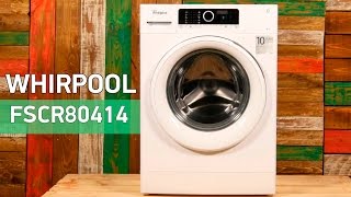 Whirlpool FSCR80414 - стиральная машина с загрузкой 8 кг - Видео демонстрация