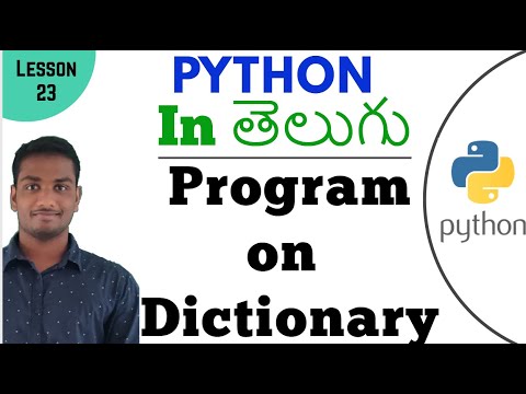 Program on Dictionary
