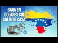 ✅3 MEJORES PÁGINAS para Ganar Dinero en internet en Venezuela sin salir de casa en dólares 2021