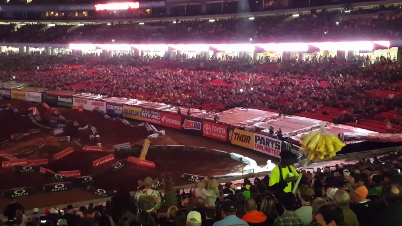 2017 Atlanta Supercross opening ceremony YouTube