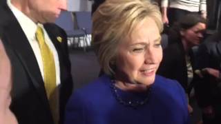 Anna Bird-dogs Hillary Clinton on TPP Congressional Approval