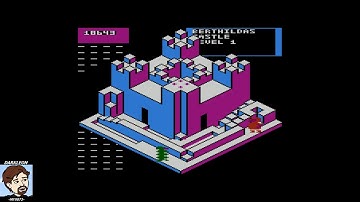 Atari 8-bit - Crystal Castles