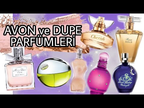 DÜNYACA ÜNLÜ MARKA PARFÜMLERİN ''AVON'' da BULUNAN 100 TL ALTI DUPE VE BENZERLERİ