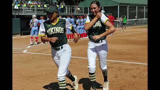 VANDEN VIKINGS VARSITY GIRLS SOFTBALL TEAM  " THE FINALS " AT SAC STATE 5 : 23 : 2026