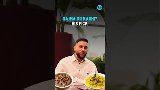 Rajma Chawal or Kadhi Chawal: Karan Aujla Chooses!!! | Curly Tales #shorts