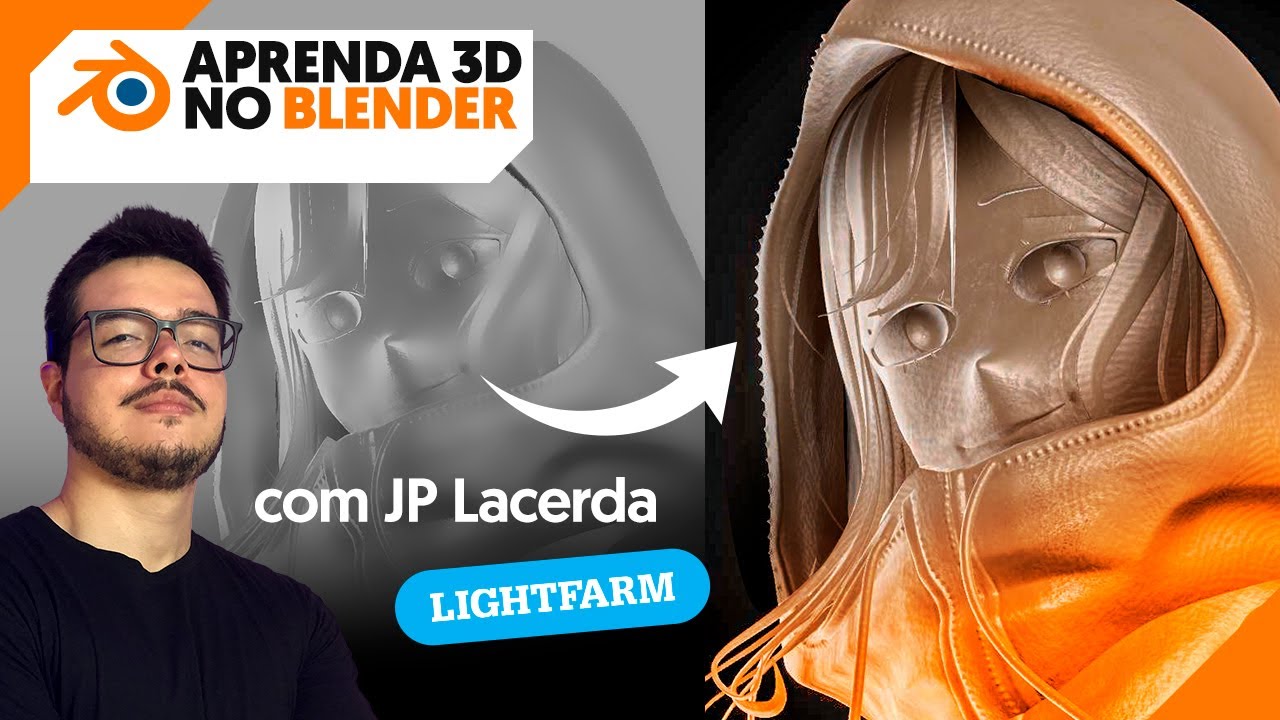 Aprenda personagem 3D no Blender AO VIVO | Aprenda com JP Lacerda - YouTube
