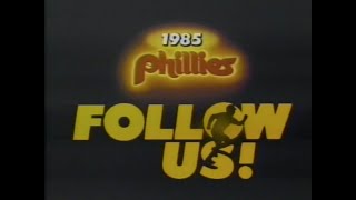 1985: Phillies Follow Us! Commercial - Photo Cards Giveaway (April 21, 1985)