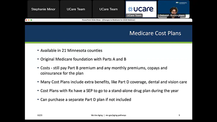Webinar: Medicare Changes for 2026