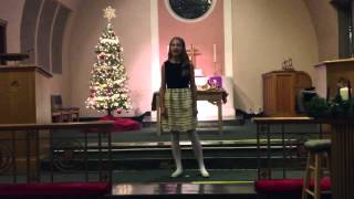 Anna sings "Guess What? It's Christmas!" by Brad Ross
