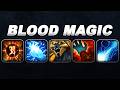 BROKEN COMBO : BLOOD MAGIC + BALL LIGHTNING + BERSERKER'S BLOOD | Dota 2 Ability Draft