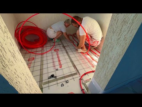 ✅ ТЁПЛЫЙ ПОЛ ДЛЯ СВОЕГО ДОМА. ВЕСЬ ПРОЦЕСС ОТ А ДО Я