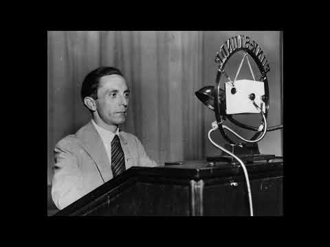 Goebbels Last Speech - 21 April 1945