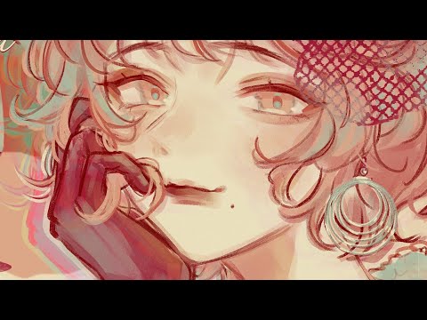 TIME LAPSE | Red Lady (OC)