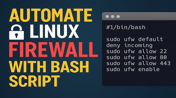 Automate Linux Firewall Configuration with Bash Script 🔐 | UFW Allow & Deny Automation