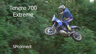 Yamaha Tenere 700 Extreme jump | SPconnect test