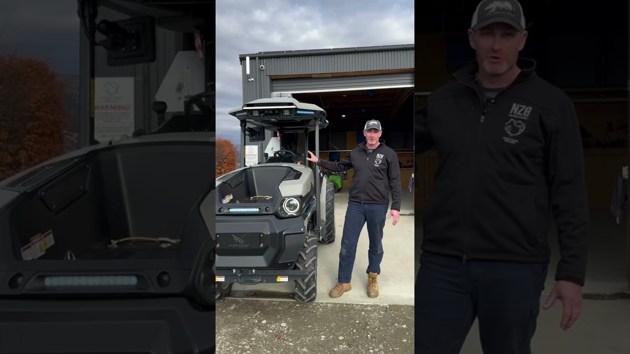 Our electric superstar: the Monarch MK-V tractor! 🚜🔋