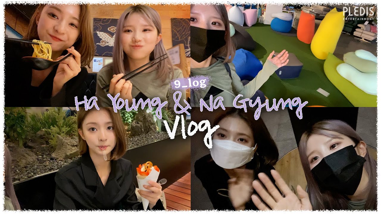 [9_log] 하영&나경 Vlog - 데이트🍜, 쇼핑🛍, 디저트🤩