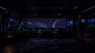 Royal Starship Bedroom | Howling Cosmic Wind Sounds | 8 Hours Deep Space Sleep screenshot 4