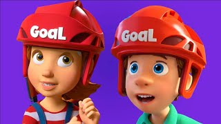 El gran juego de hockey! | Los Fixis | Dibujos animados para niños | #Hockey