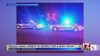 DWI arrest in deadly Fayetteville hit-and-run: Police