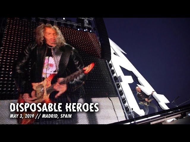 Metallica: Disposable Heroes (Madrid, Spain - May 3, 2019) class=