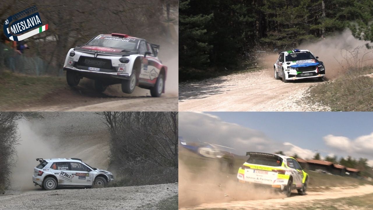 5°RALLY CITTA DI FOLIGNO 2026 CIRT: MAX ATTACK, JUMP, MISTAKES THE FIRST RACE ON GRAVEL FOR LANCIA