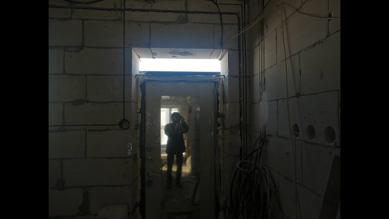 Как легко и быстро заделать проем над дверью - YouTube