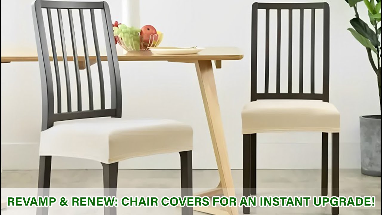 How to install chair covers and give your space a stylish makeover