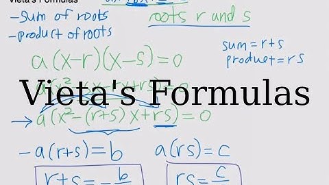 THE KEY TO ROOTS OF POLYNOMIALS: Vieta