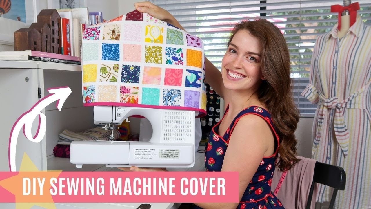 Patchwork Society June Tutorial-Quilted Sewing Machine Cover