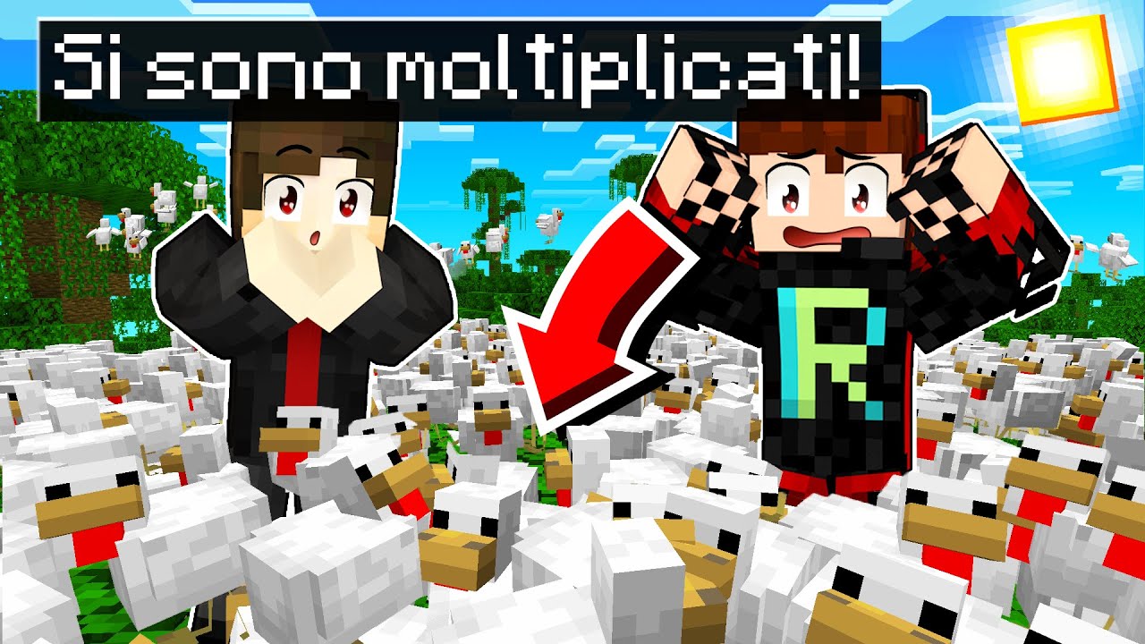 MINECRAFT MA I MOB CHE GUARDI SI MOLTIPLICANO CON BM3T! - Minecraft ITA