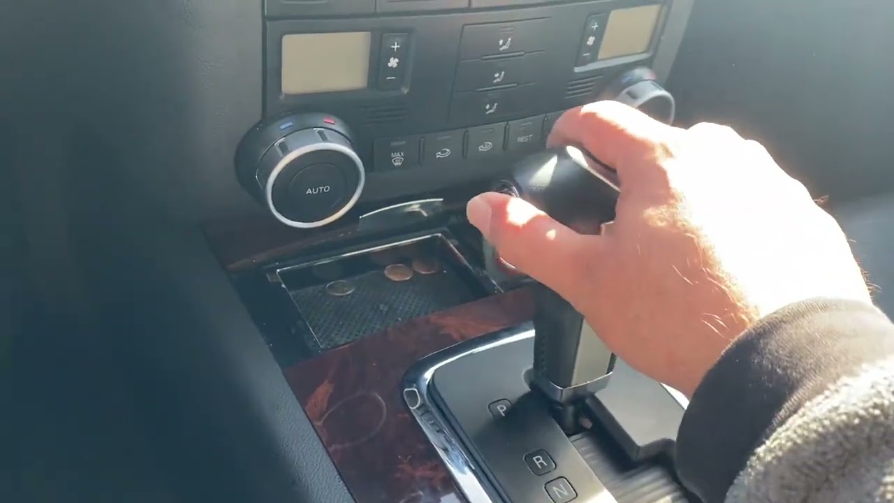 Volkswagen VW Touareg Stuck in Park Key Stuck Shifter Problem Common