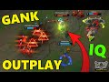 Check Your IQ Outplay Gank | LoL Montage Moments #8