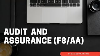 ACCA F8-AA - Audit and Assurance - Chapter 6 - Planning (Part 3)