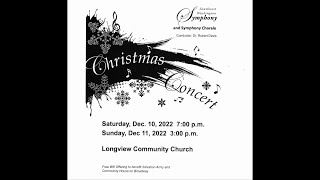 Christmas Concert - SW Washington Symphony and Chorale - December 10, 2022