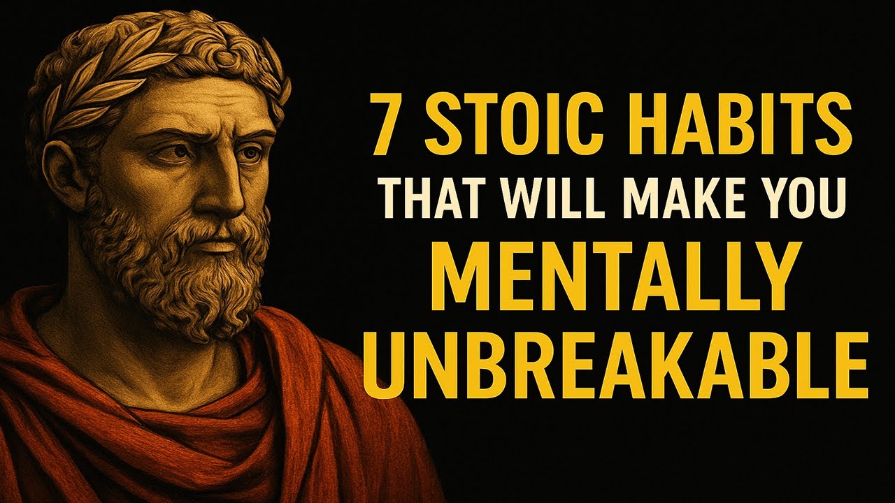 7 Stoic Habits That Will Make You Mentally Unbreakable - YouTube