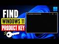 CMD Reveals Windows 11 Key!😮