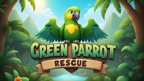 G4K Green Parrot Rescue Game Walkthrough