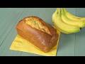 Banana Bread (No butter) 節約バナナパウンドケーキ バターなし