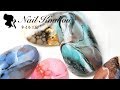 夏だ!海だ!ドロップネイル&天然石アート・ニュアンスアートNo,102【ネイル工房】【ジェルネイル】