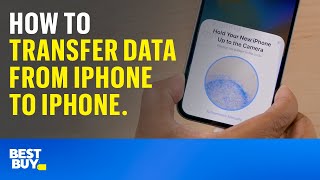 How to transfer data from iPhone to iPhone. Tech Tips from Best Buy.