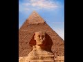 لقطة رائعة للأهرامات بجوار أبو الهول