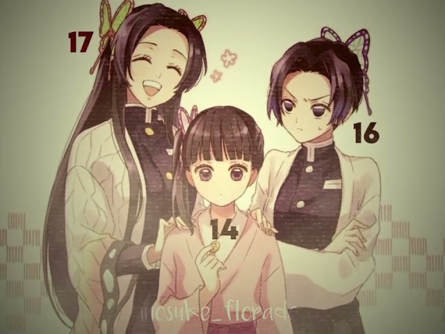 Kanae, Kanao and Shinobu edit - Aging class=