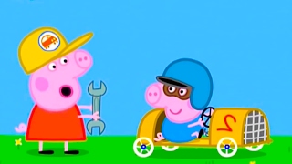 Свинка Пеппа  - У Джорджа гоночная машина! Мультики для детей Мультфильм Peppa Pig HD