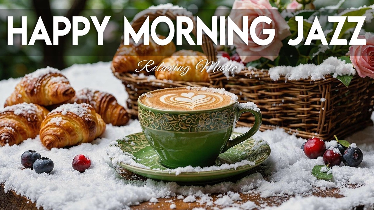 Happy Morning Jazz 🎶 March Bossa Nova Instrumental and Relaxing Jazz Cafe Music for Studying.