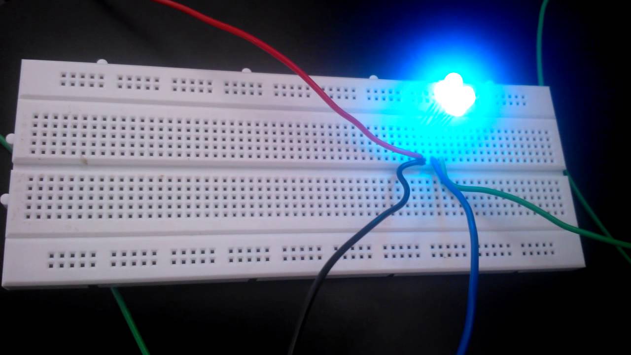Blinking RGB LED using Arduino UNO - YouTube