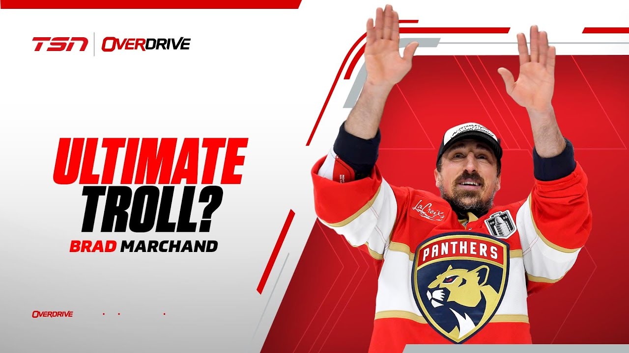 Is Marchand trolling Leafs' fans?