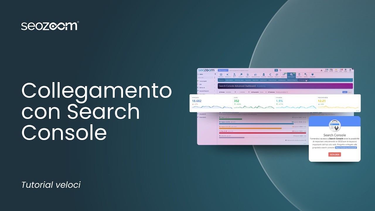 Collegamento con Search Console