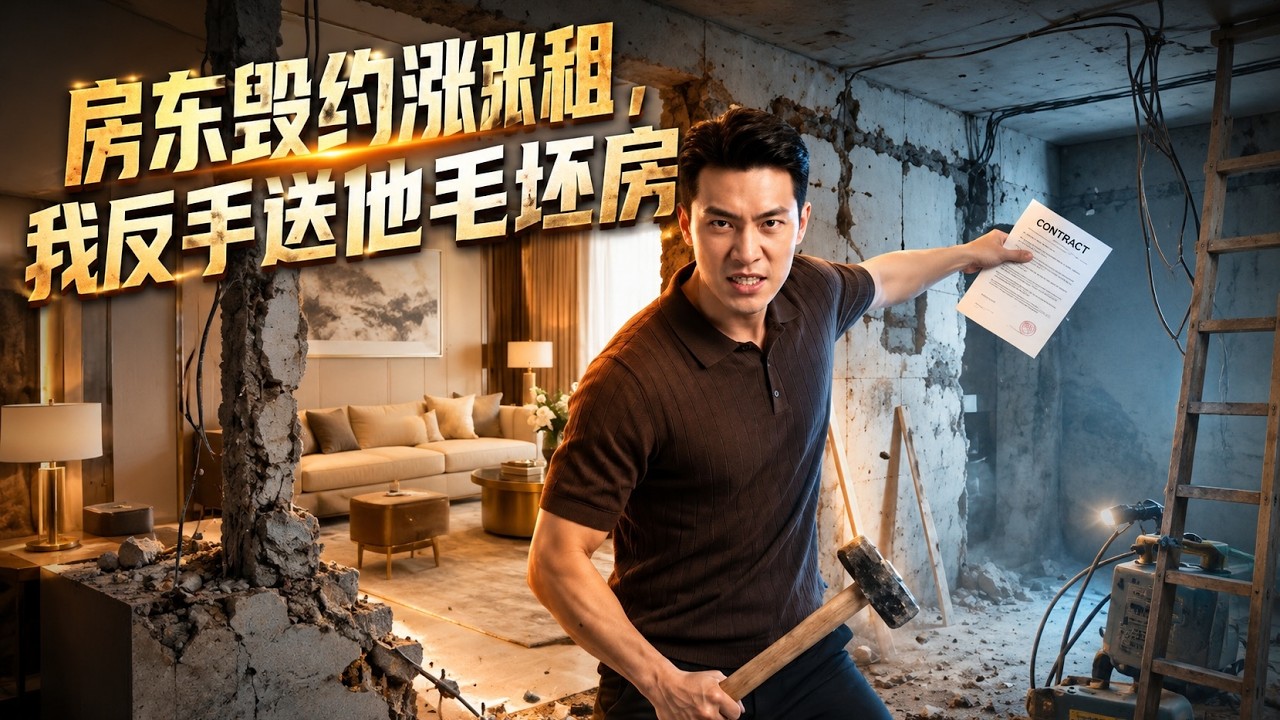 【高清全集】《房东毁约涨租，我反手送他毛坯房》 #逆袭 #爱情 #甜宠 #反转 #热门短剧 #drama #爽剧 #電影 #精彩影视 #AI短剧